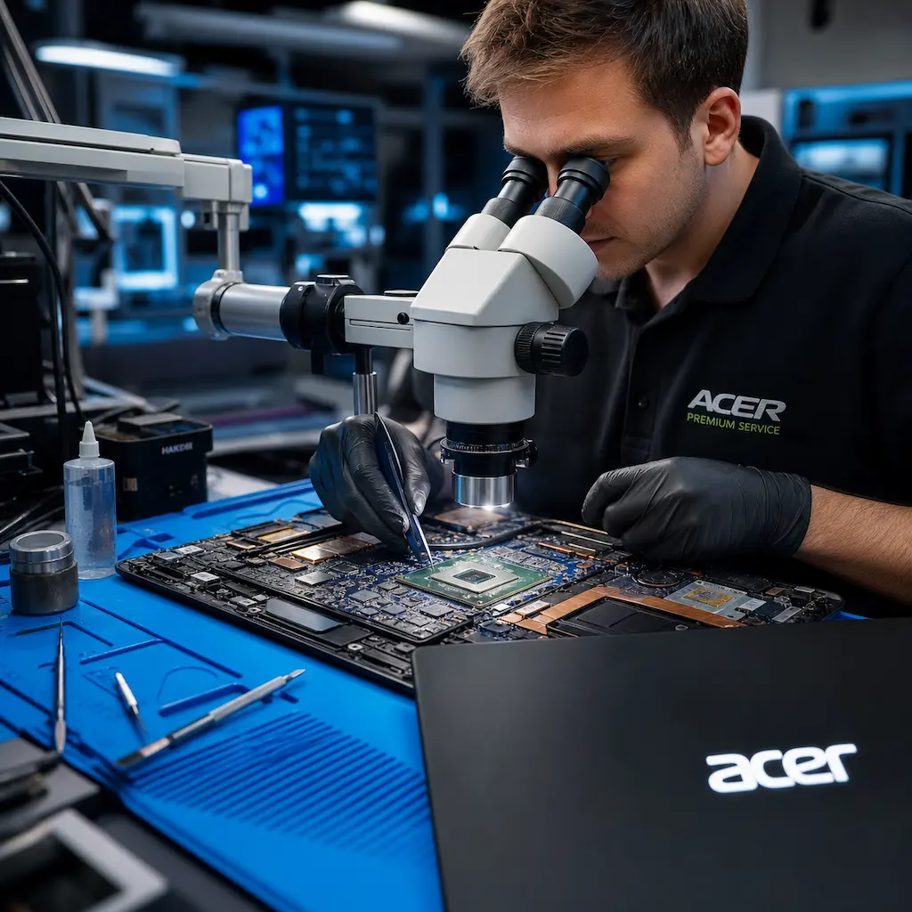 Замена видеокарты ноутбука Acer в Перми