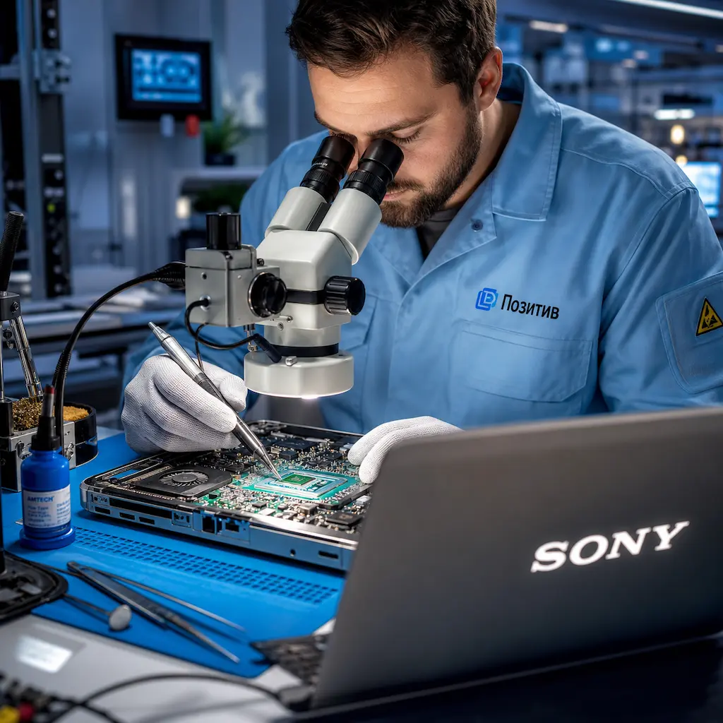 Замена видеокарты ноутбука Sony в Перми