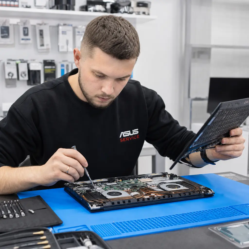 заменить клавиатуру на ноутбуке Asus в Перми