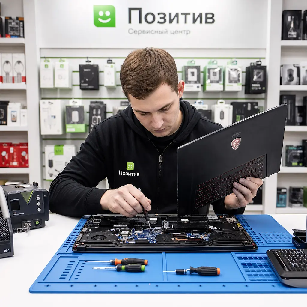 заменить клавиатуру на ноутбуке MSI в Перми
