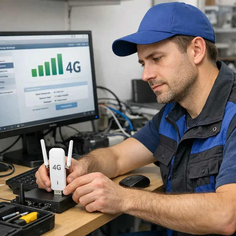 Настройка LTE модема в Перми