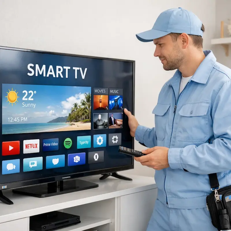 Настройка Smart TV в Перми