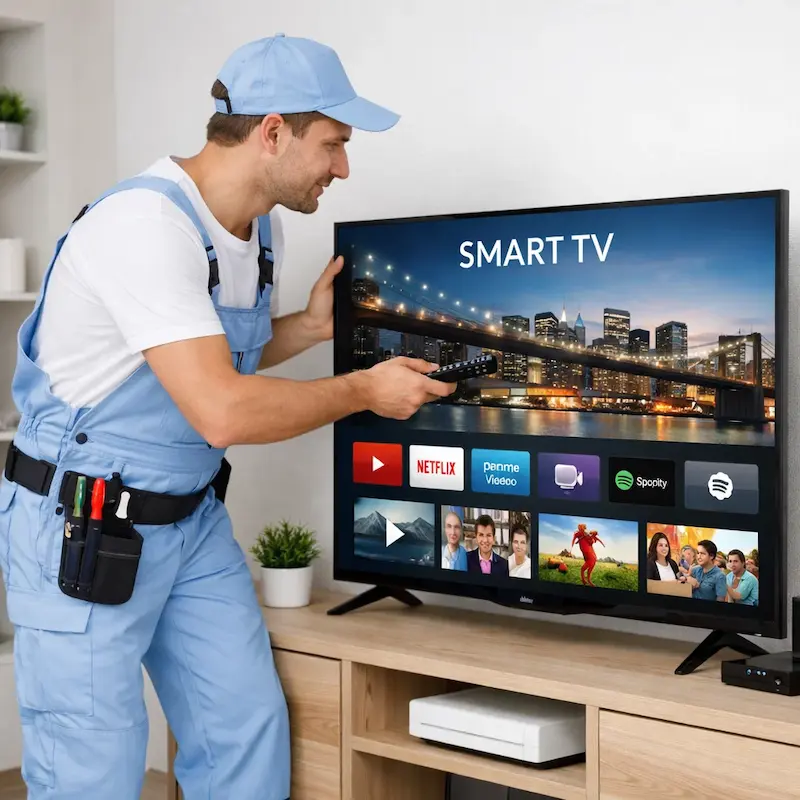 Как вызвать мастера для настройки Smart TV в Перми