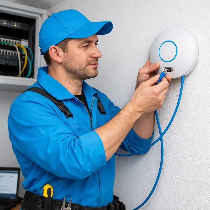 Подключение точки доступа в Перми