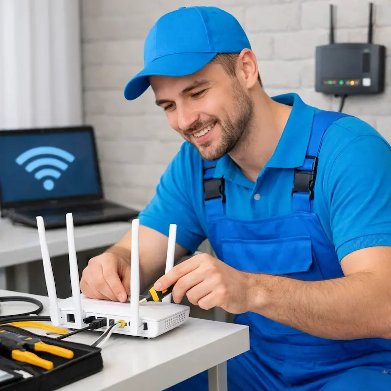 Настройка Wi - Fi в Перми