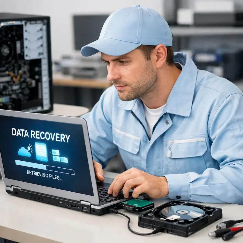 Восстановление данных и файлов в Перми