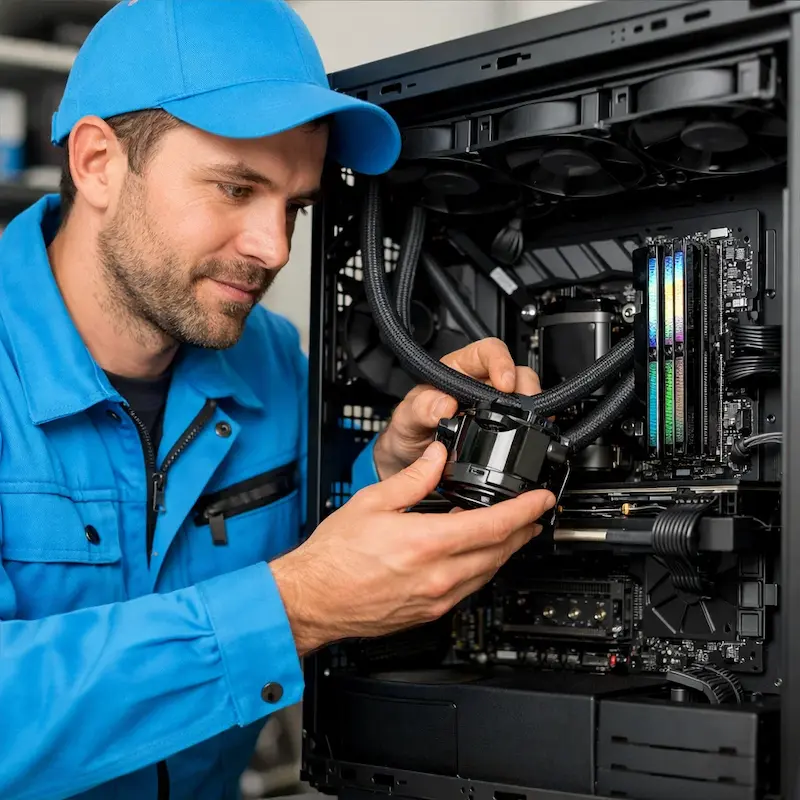 Установка СЖО на ПК в Перми