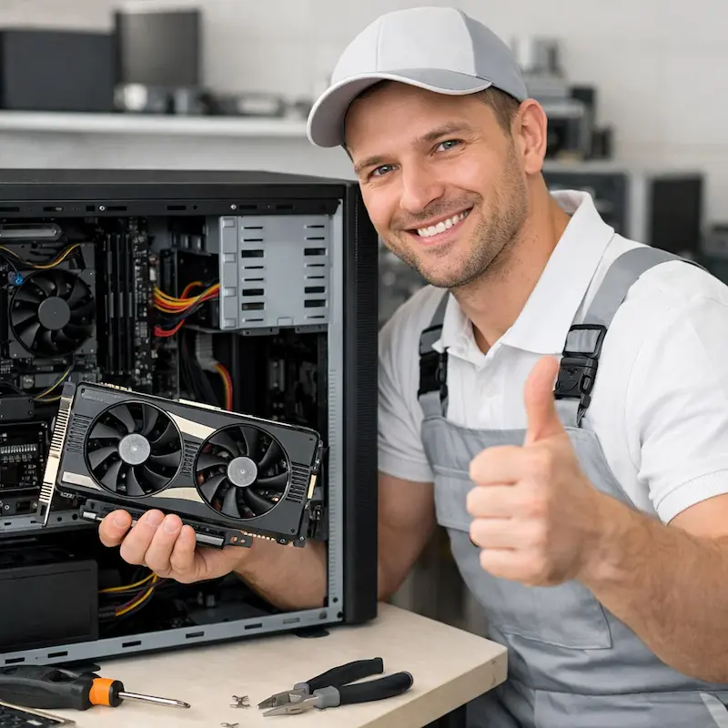Замена видеокарты ПК в Перми