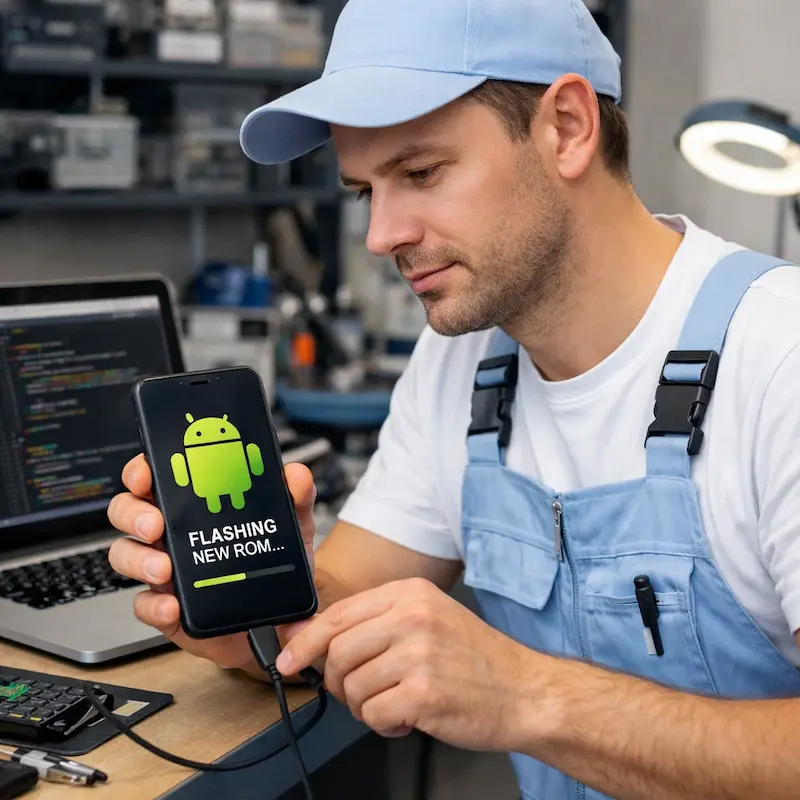 Прошивка Android в Перми