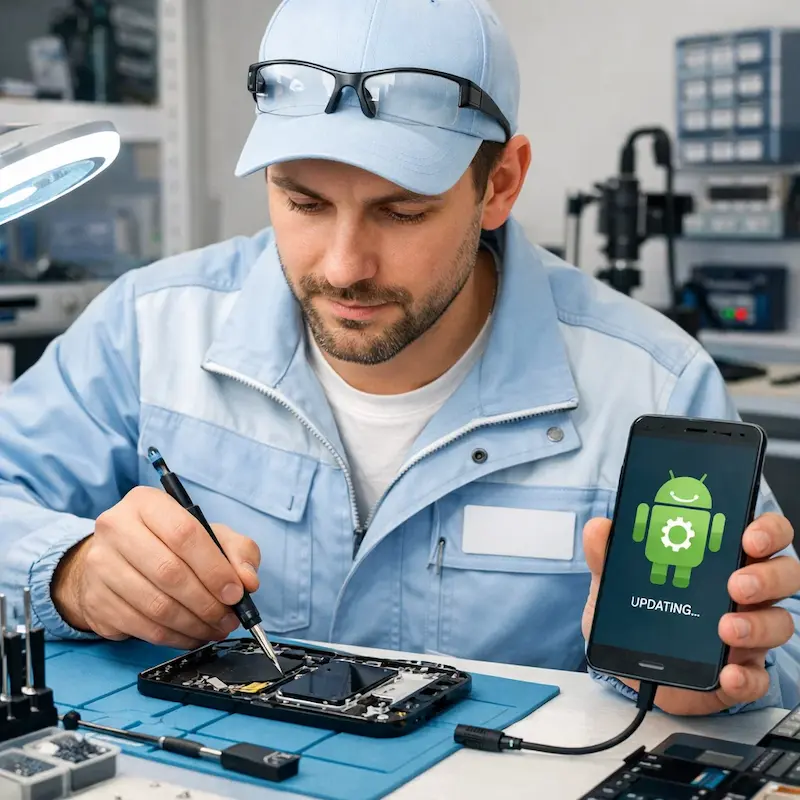 Настройка системы Android в Перми