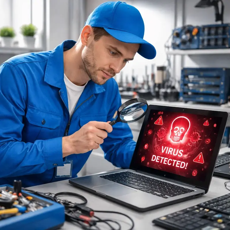 Поиск компьютерных вирусов в Перми